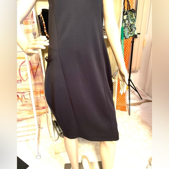 WOMENS party black off shoulder dress size 1XL - Picture 4 of 9